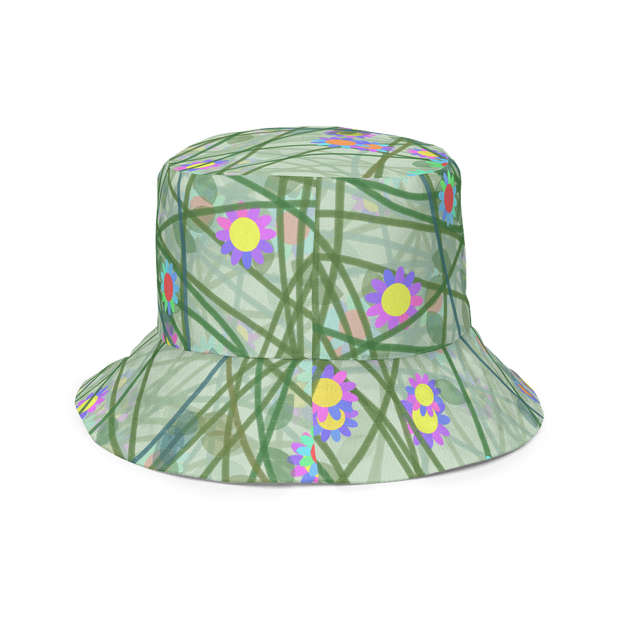 Floral Harmony Reversible Bucket Hat product image (5)