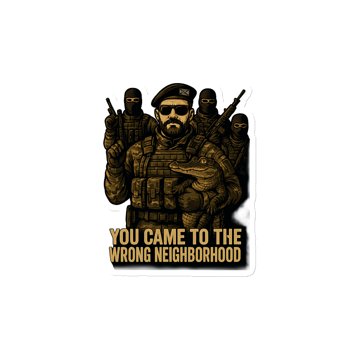 Wrong Neighborhood Magnet product image (2)