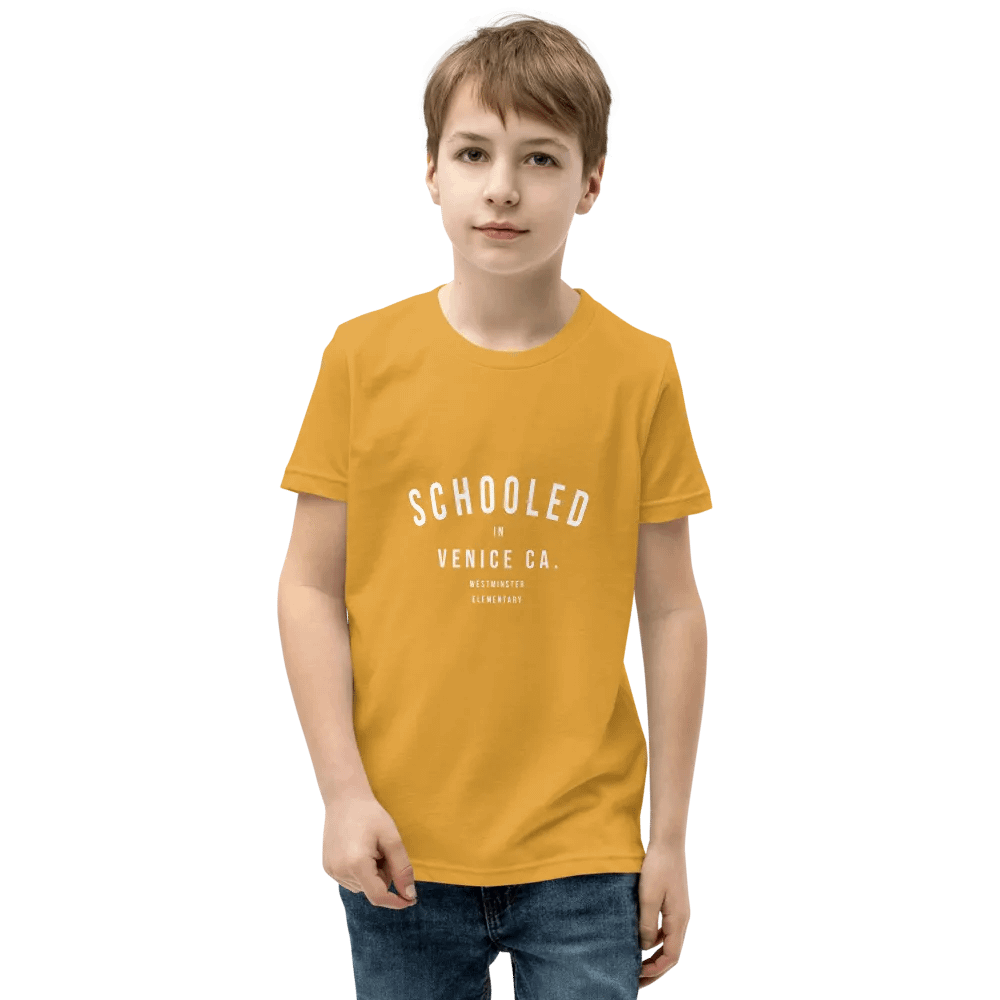 KID'S 'SCHOOLED IN VENICE' TEE, MORE COLORS AVAILABLE product image (1)