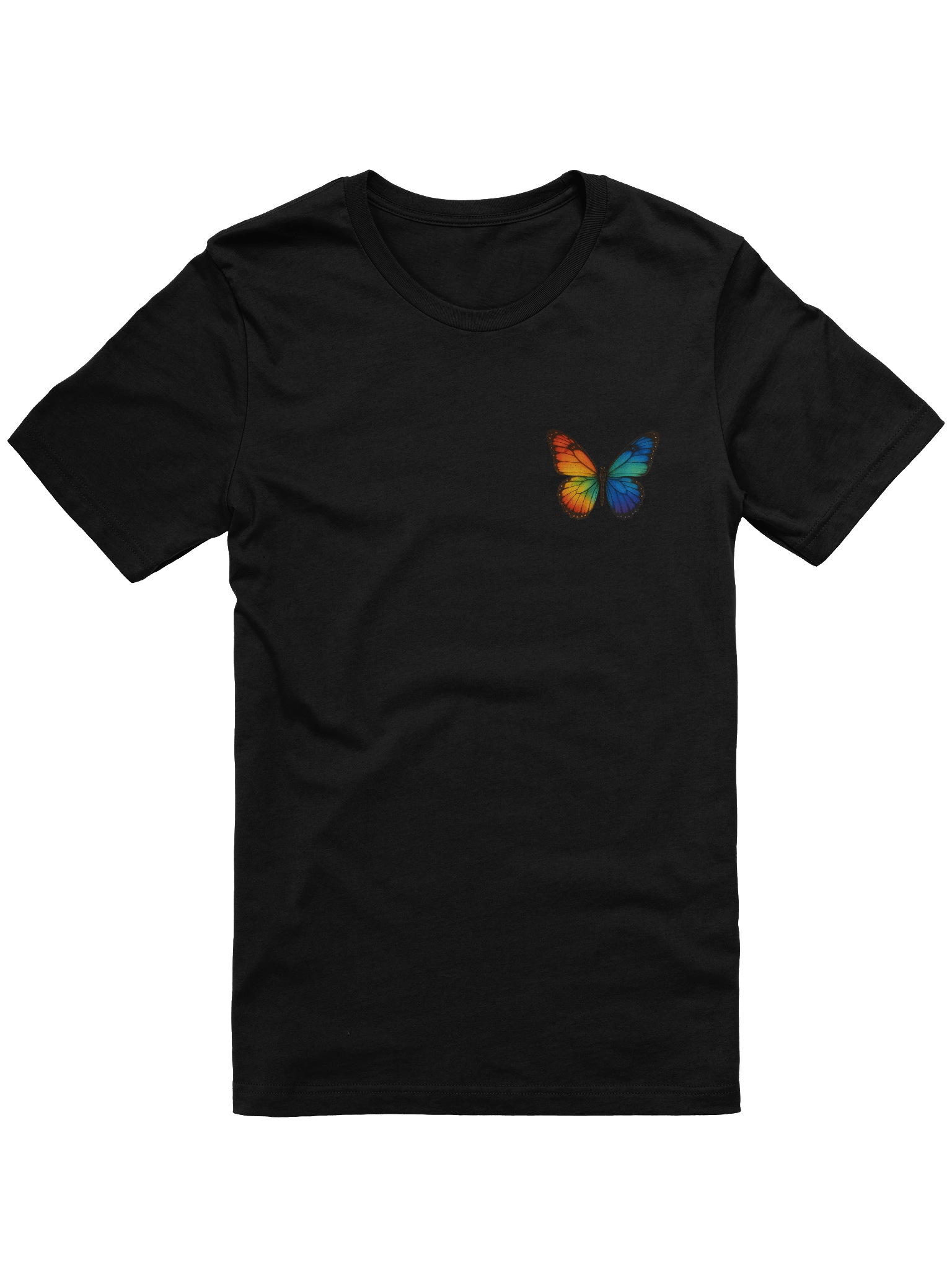 Always Dream Higher, Daily Vibrant Butterfly T-Shirt product image (2)