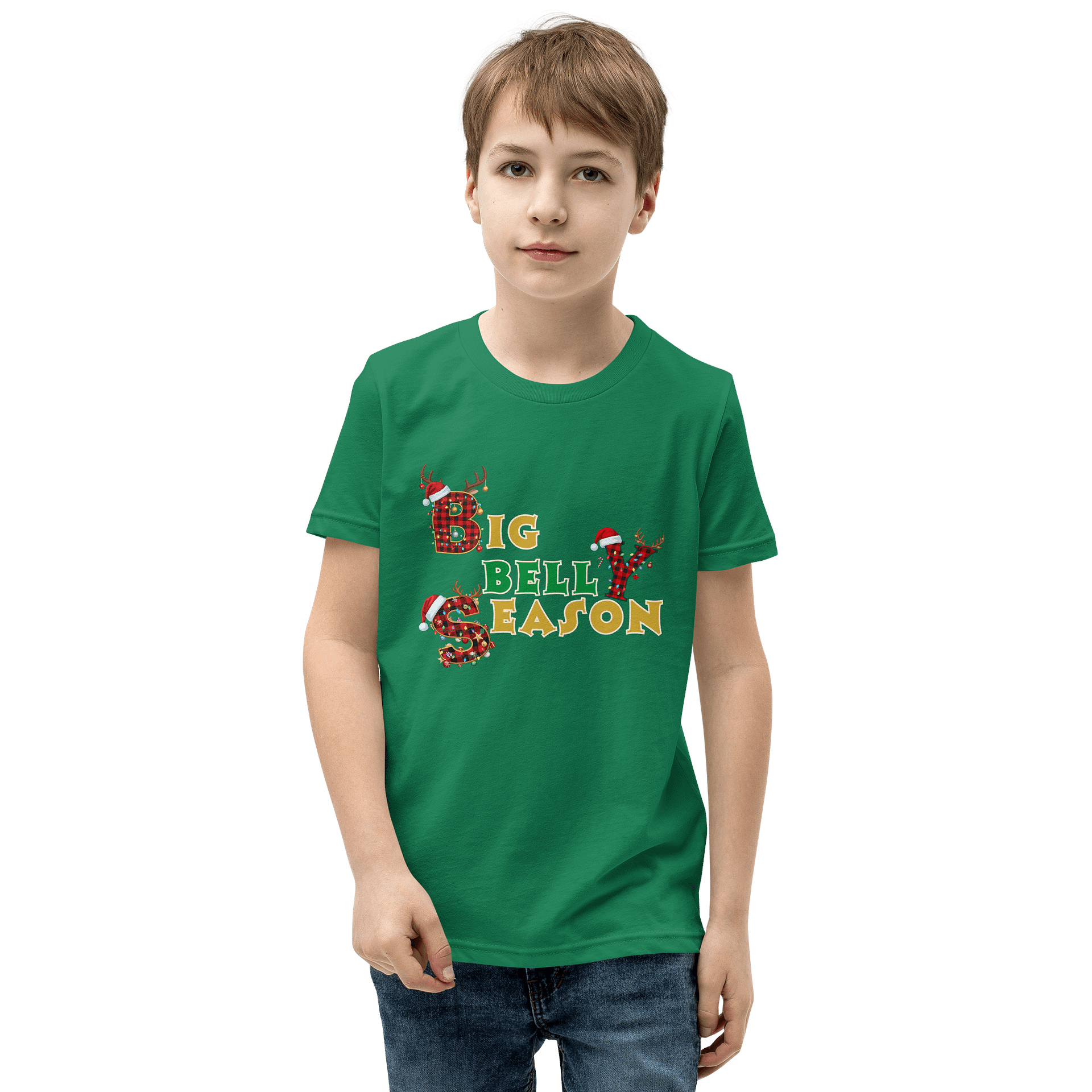 Festive Big Belly Season Youth T-Shirt product image (37)