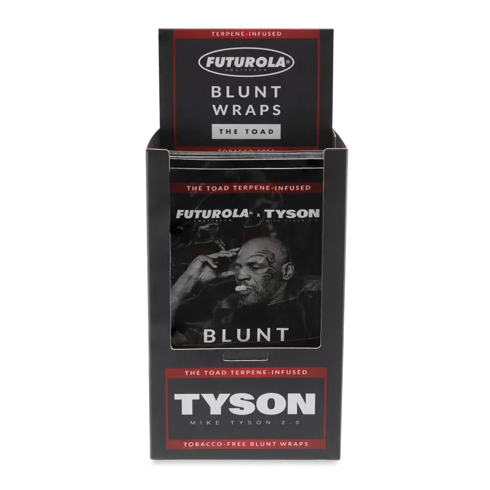 Futurola Tyson Ranch The Toad - Terpene-Infused Blunt Wraps 2.0 - 25ct product image (1)