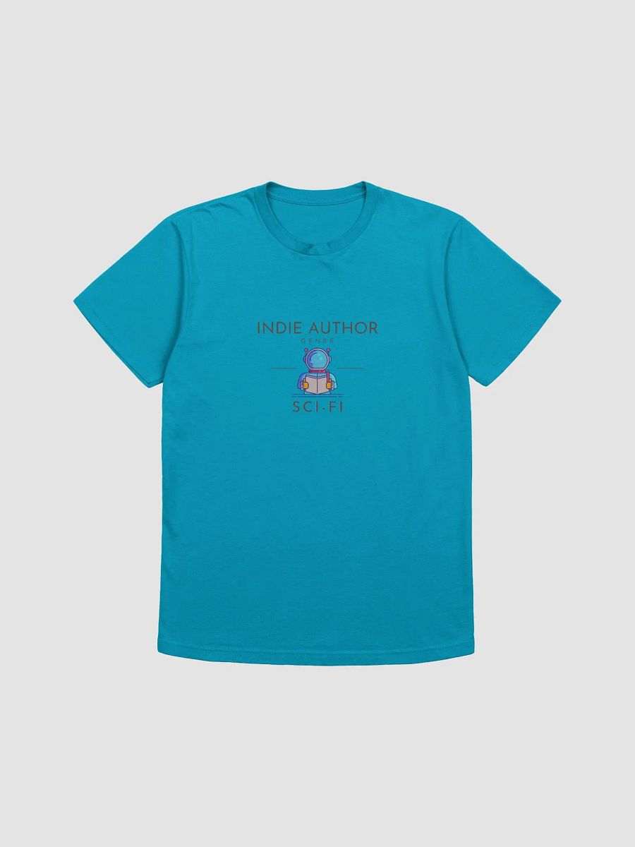Indie Author Genre Sci-Fi Supersoft turquoise t-shirt product image (1)