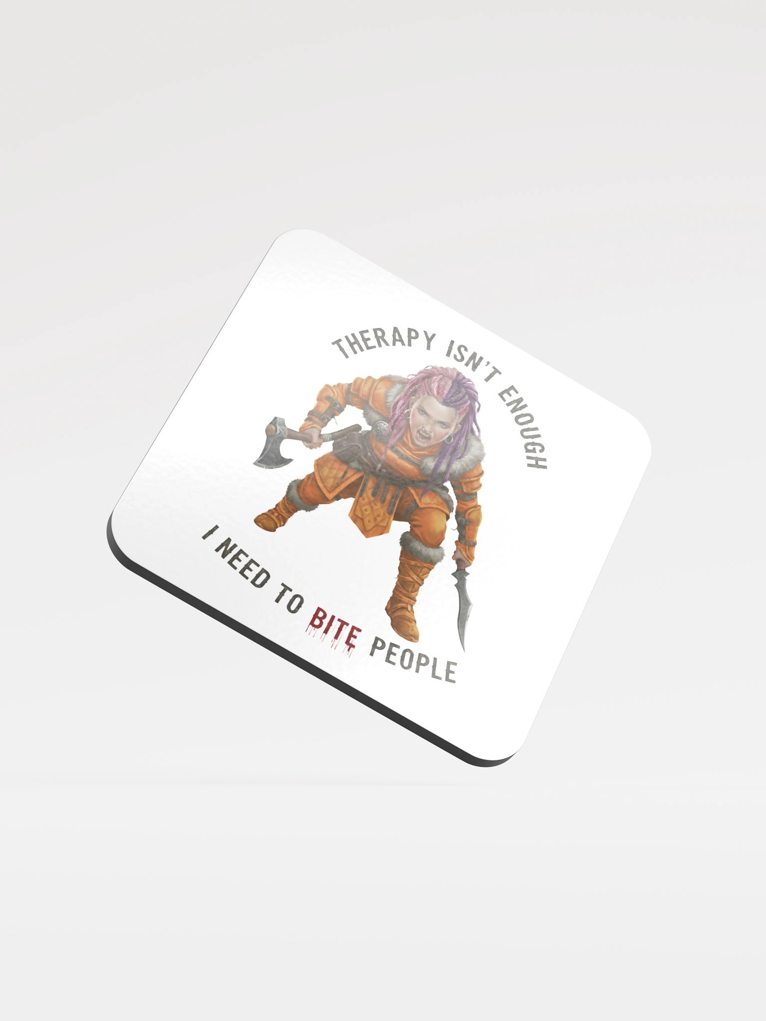 THERAPY ORANGE SHAMAN COASTER product image (1)