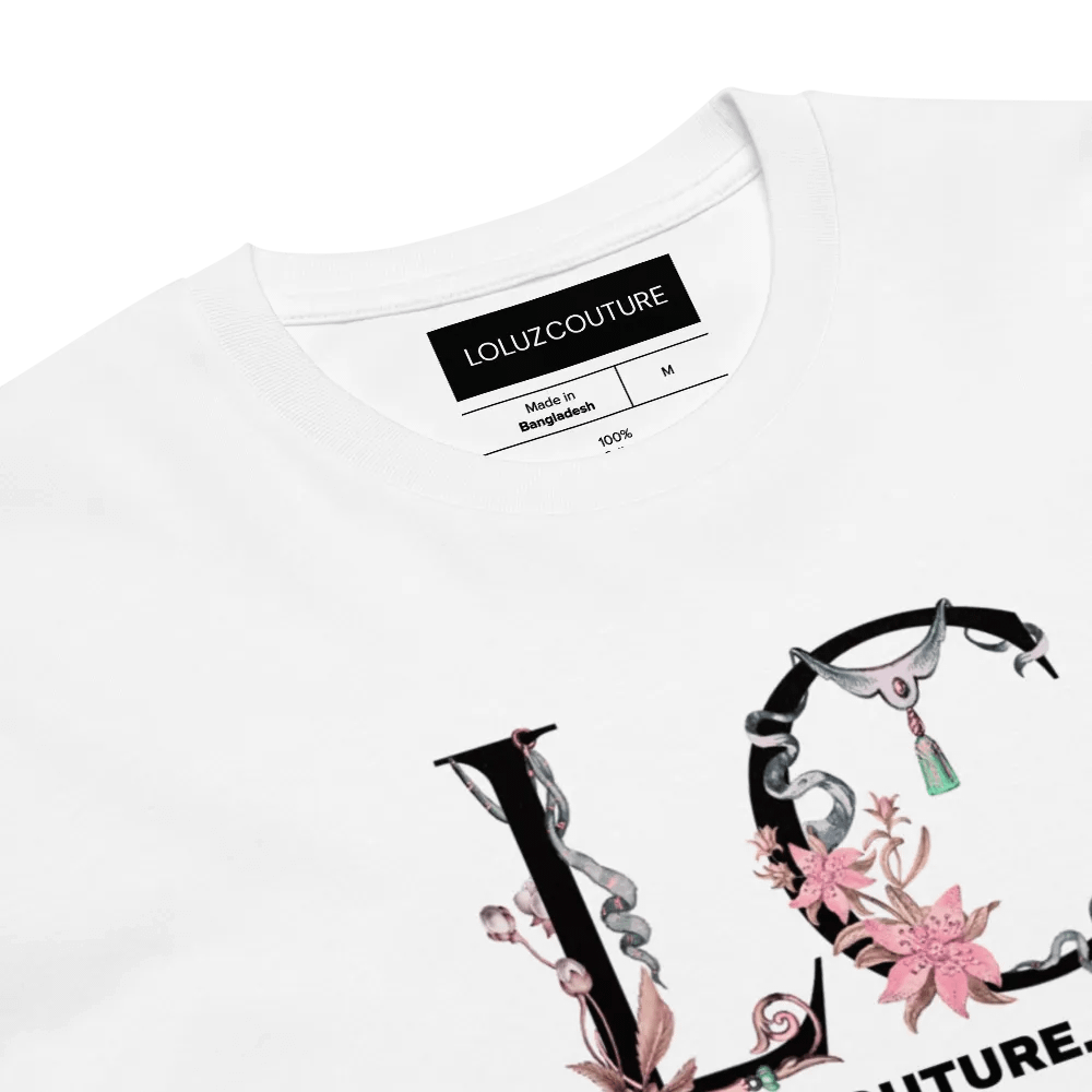 LOLUZCOUTURE.COM Fragmented Flora Unisex Tee product image (24)