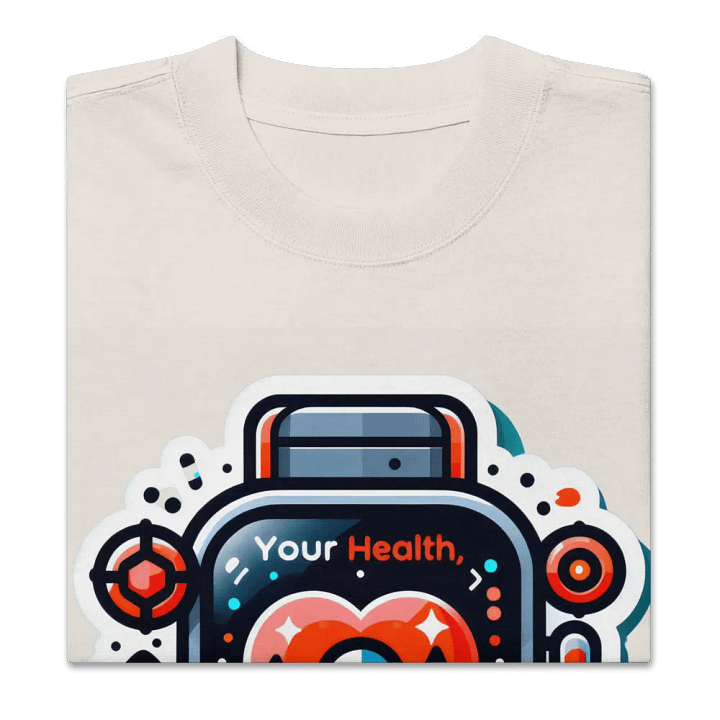 Heartbeat Monitor Futuristic Smartwatch Print product image (2)