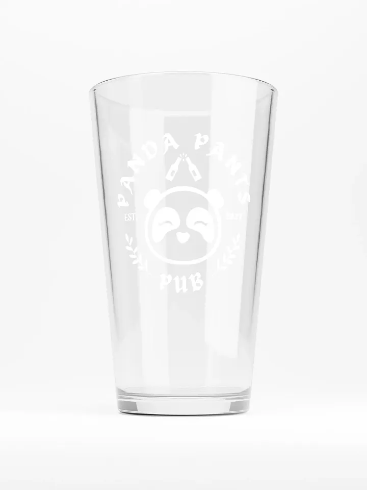 Panda Pub Pint Glass product image (1)