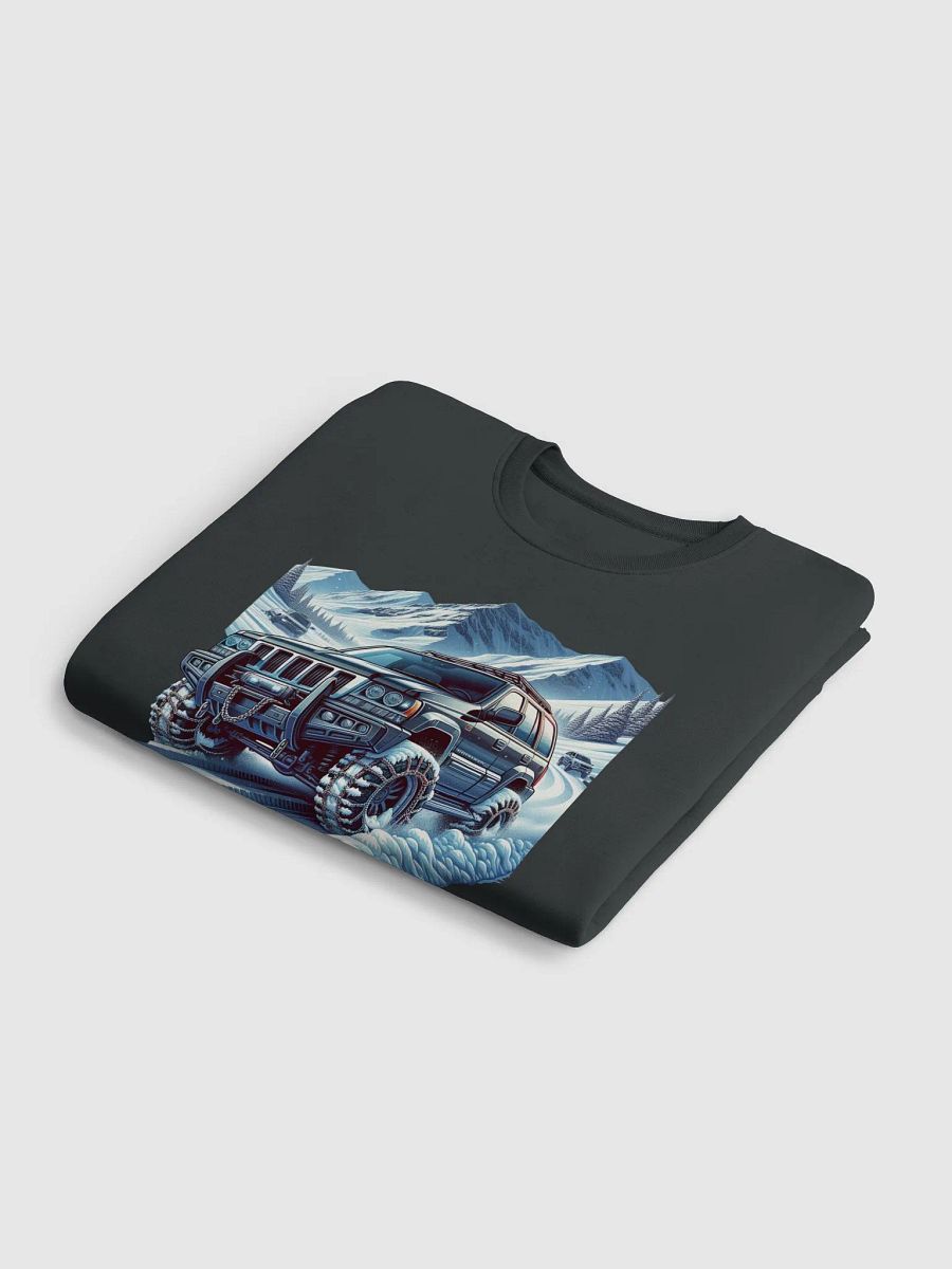 The Snowy Adventure Car Unisex Eco Sweatshirt product image (3)