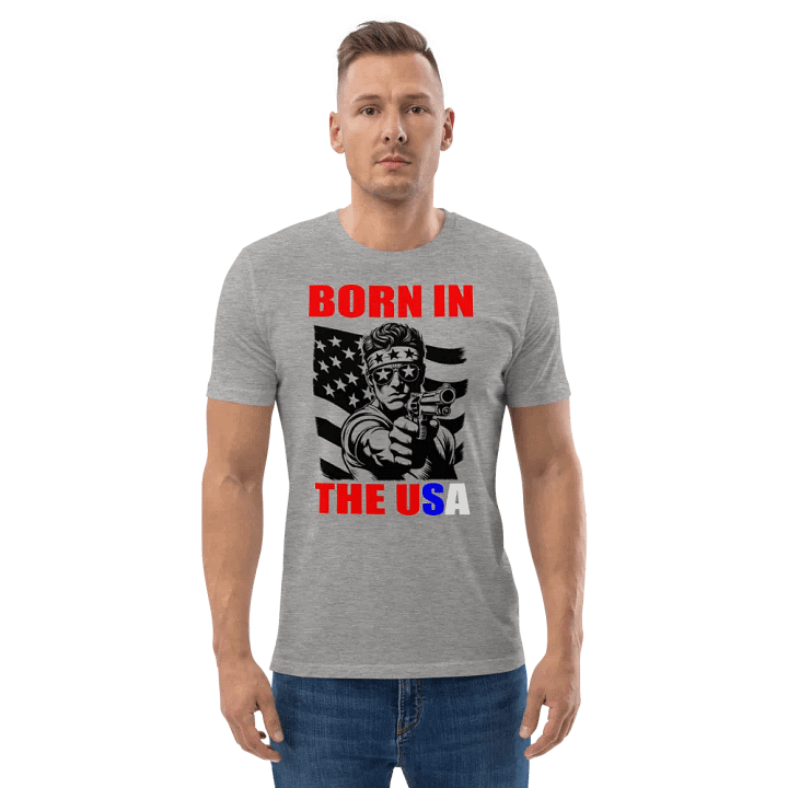 Born in the Usa  patriotic patriot t shirt product image (2)
