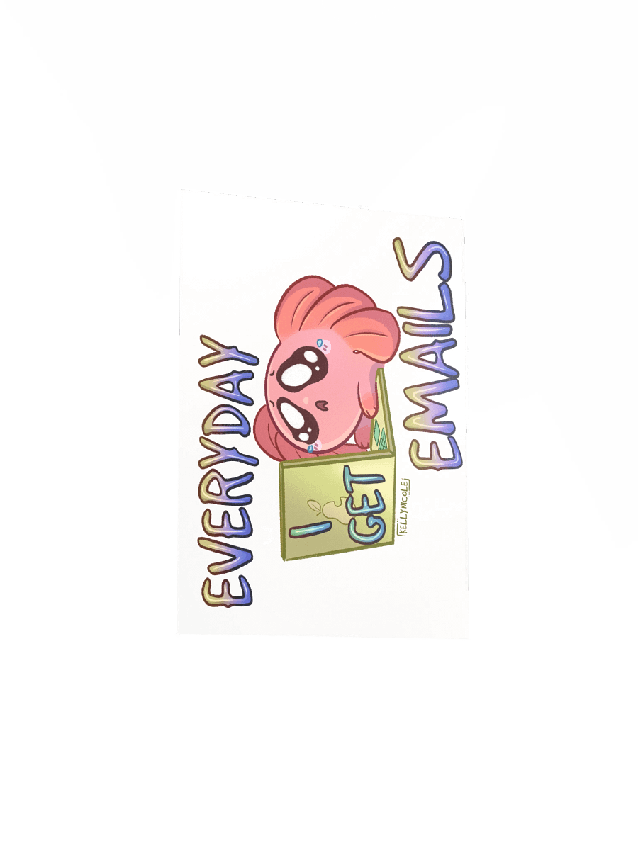 Everyday I Get Emails Spud Wall Art product image (3)