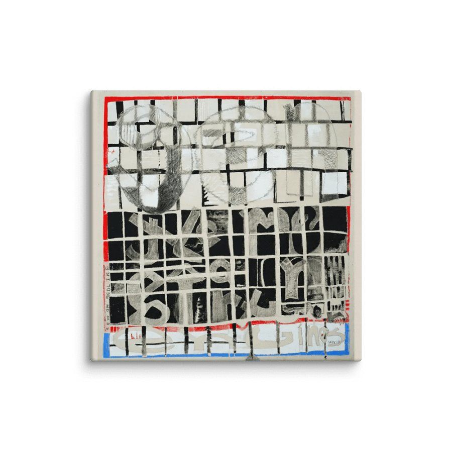 Sandbag 2 on Canvas (32" x 32") product image (1)