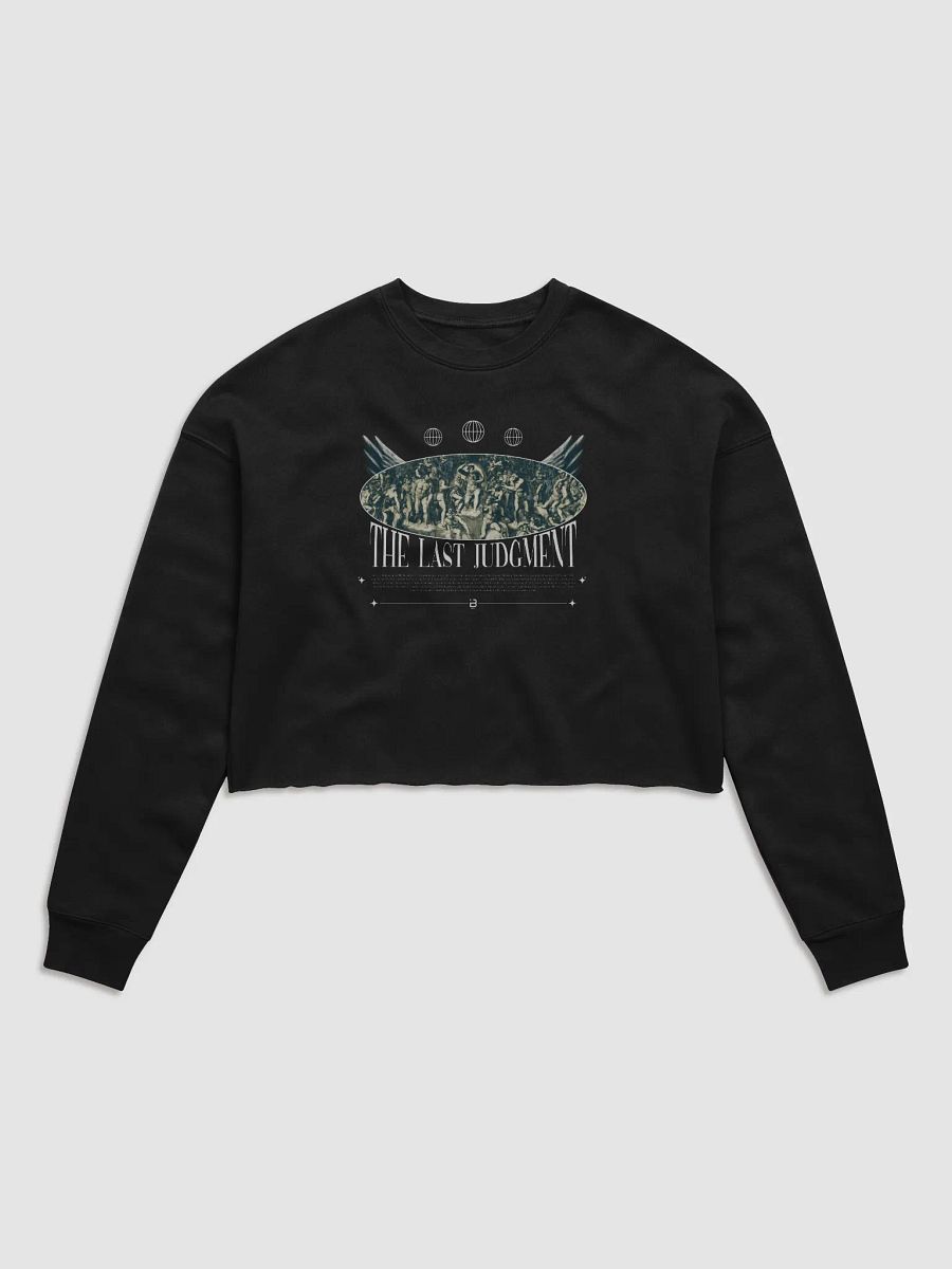 Judgment Day - BUIII Remix Women's Fleece Crop Sweatshirt product image (1)