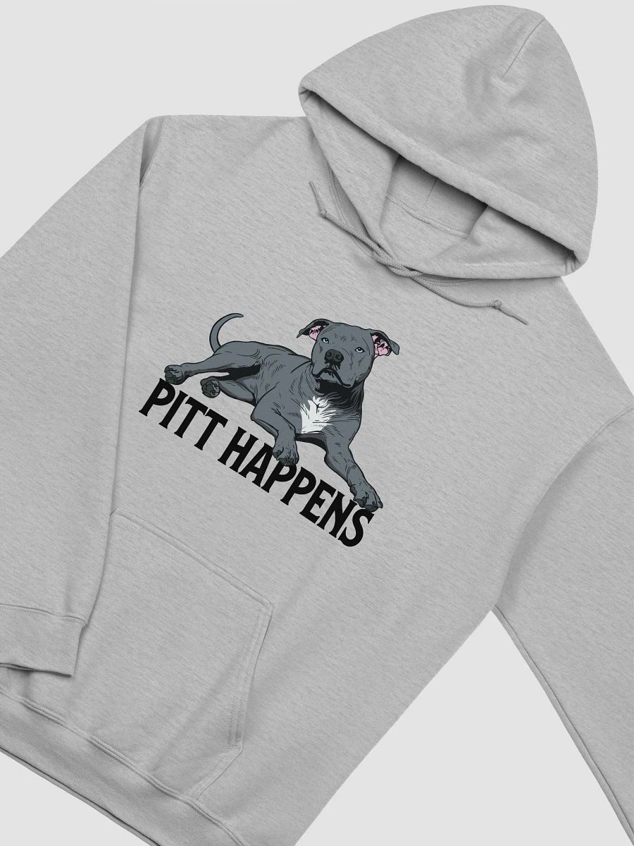 Pitt Happens Hooded Sweatshirt of a Pitbull Terrier(Blue) | Funny Hoodie for Pittie and Staffy Paw-rents product image (27)