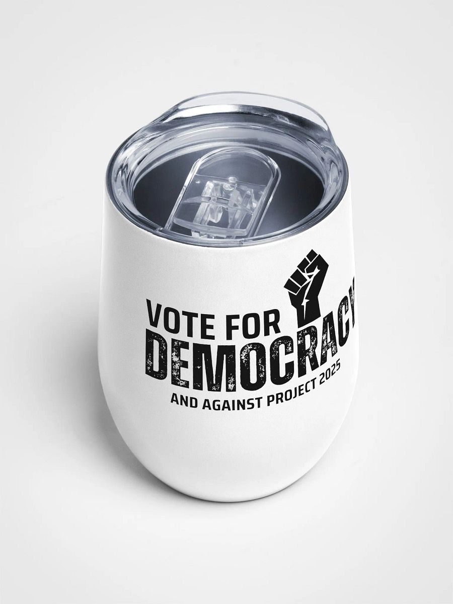 Pris-Vote For Democracy- Wine Tumbler product image (4)