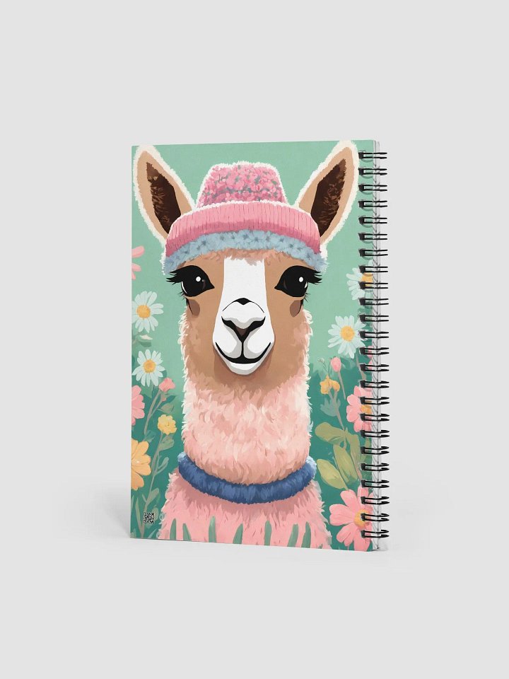Calm Llama Spiral Notebook product image (2)