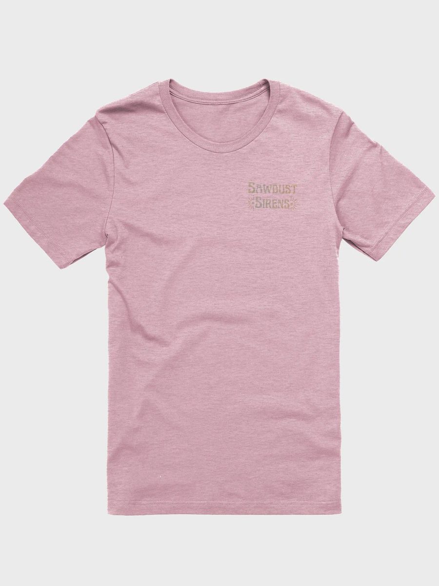 Crosscut Saw Blonde Dolly Pinup Unisex T-Shirt product image (3)