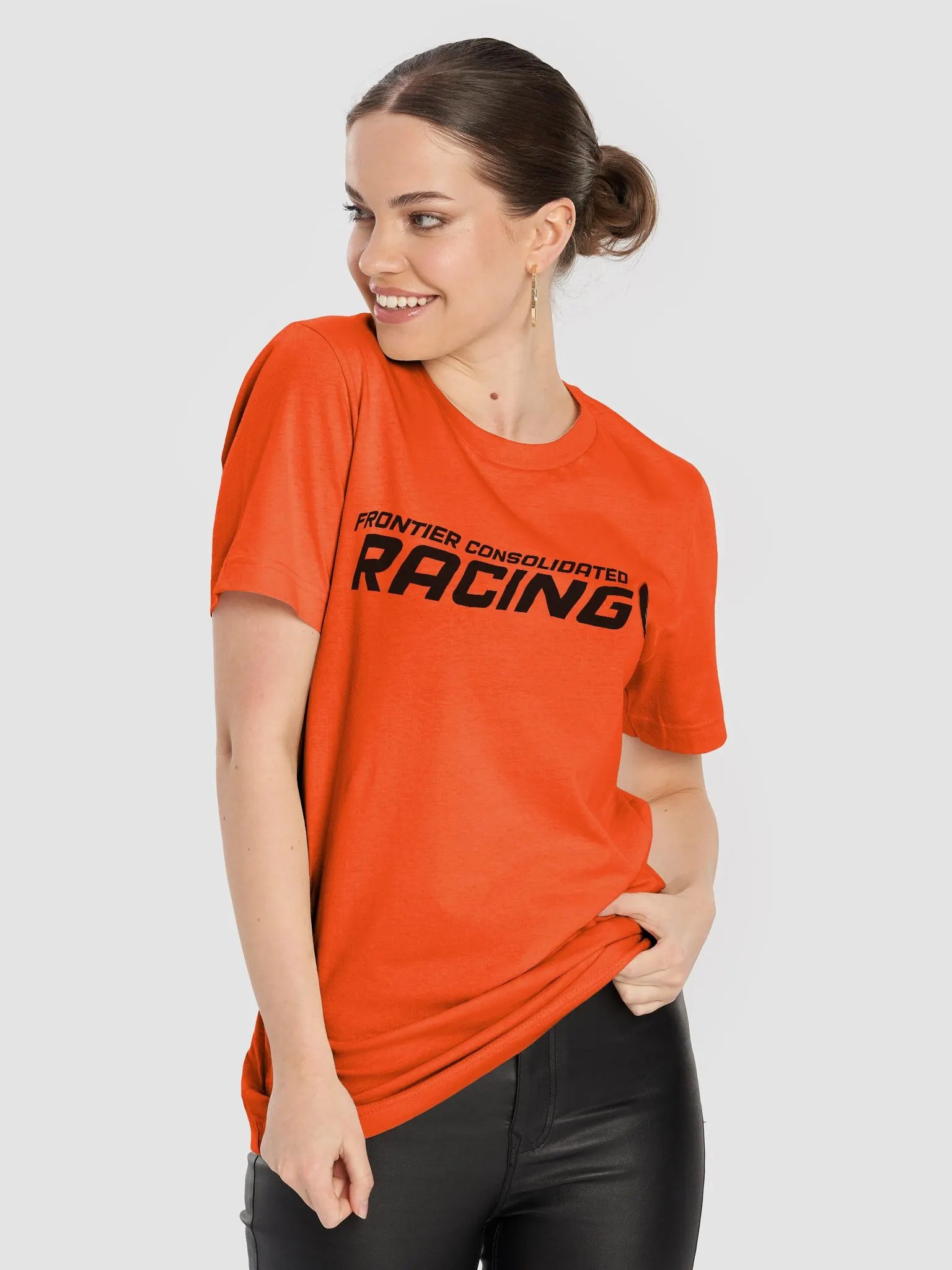 FRCN Racing Tee - Black Text product image (18)