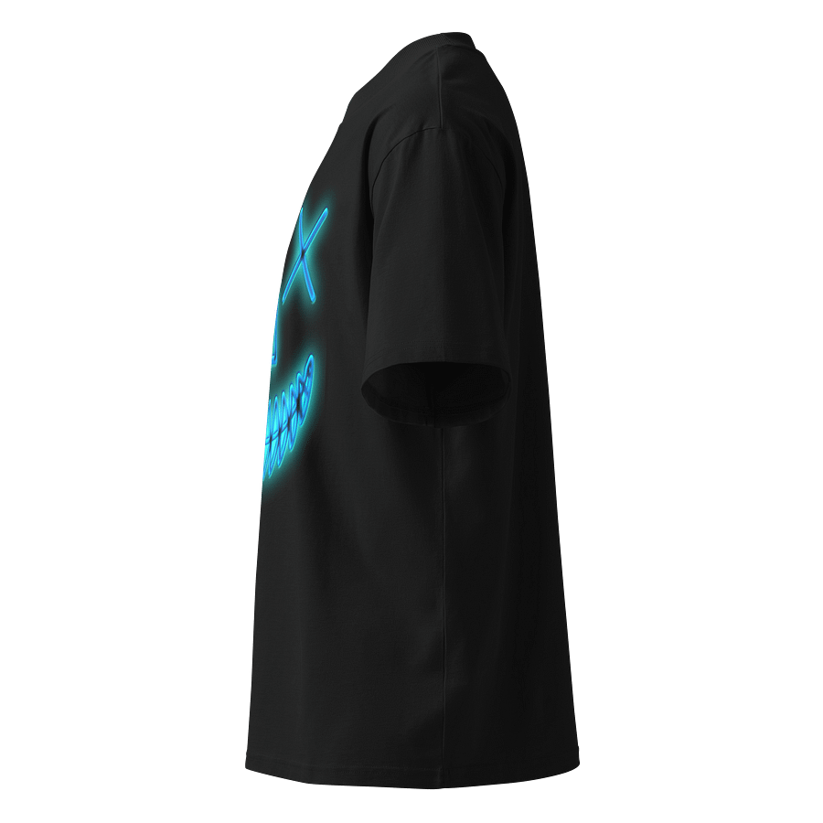 Smile - Neon Blue - Stanley/Stella Unisex Organic Oversized T-Shirt SATU020 product image (4)