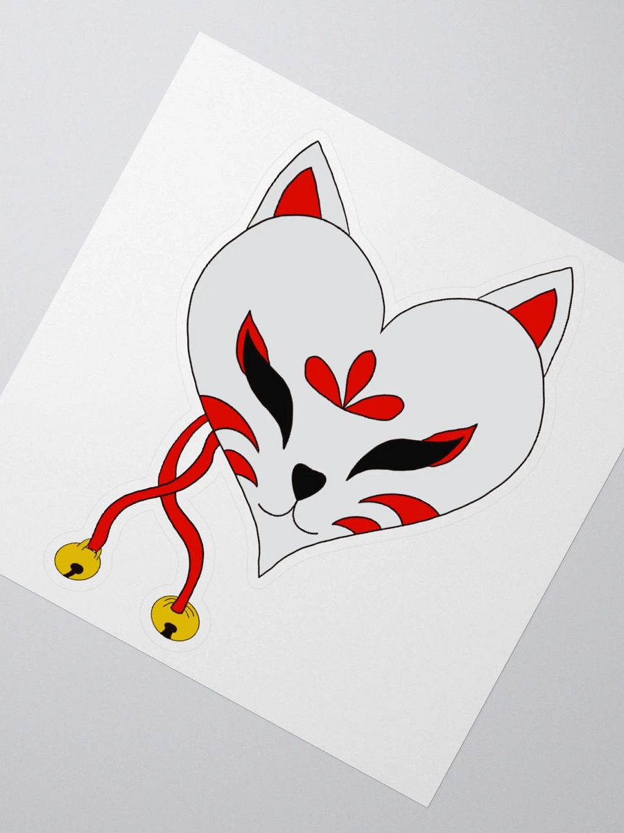Kitsune Heart Sticker product image (6)