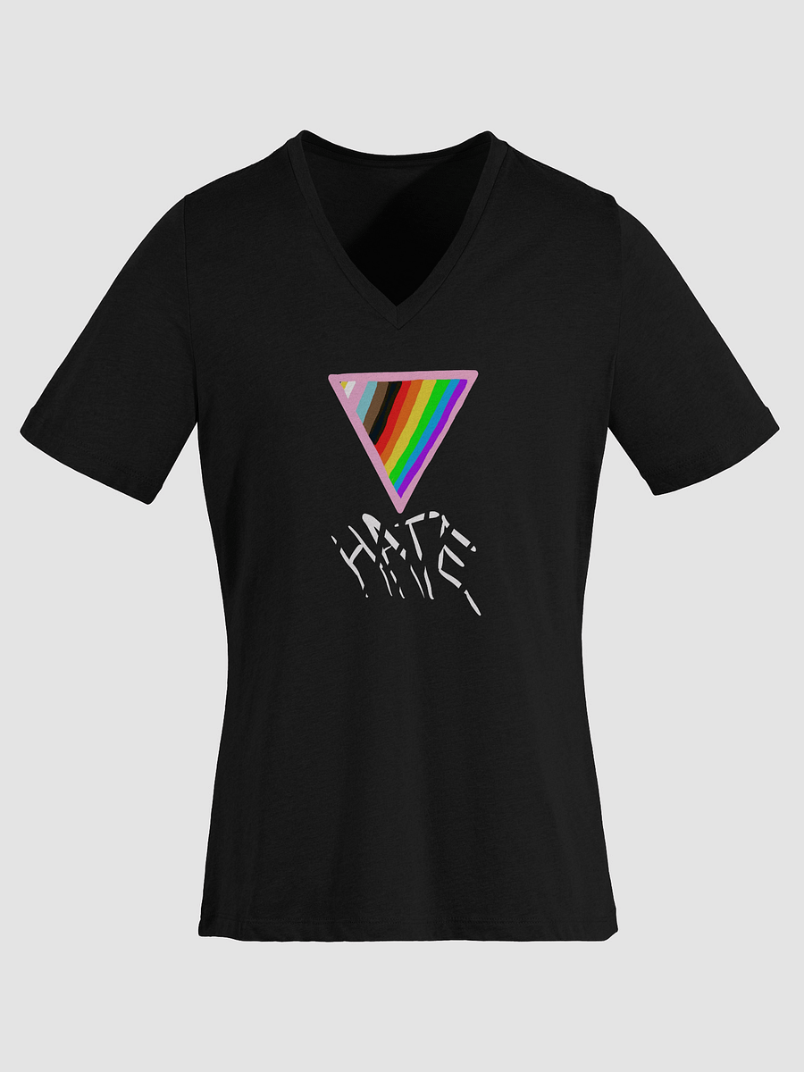 Crush Hate Relaxed V-Neck Tee product image (13)