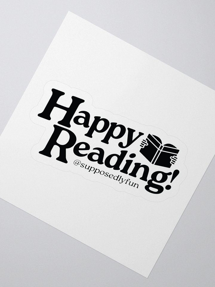 Happy Reading Sticker product image (4)
