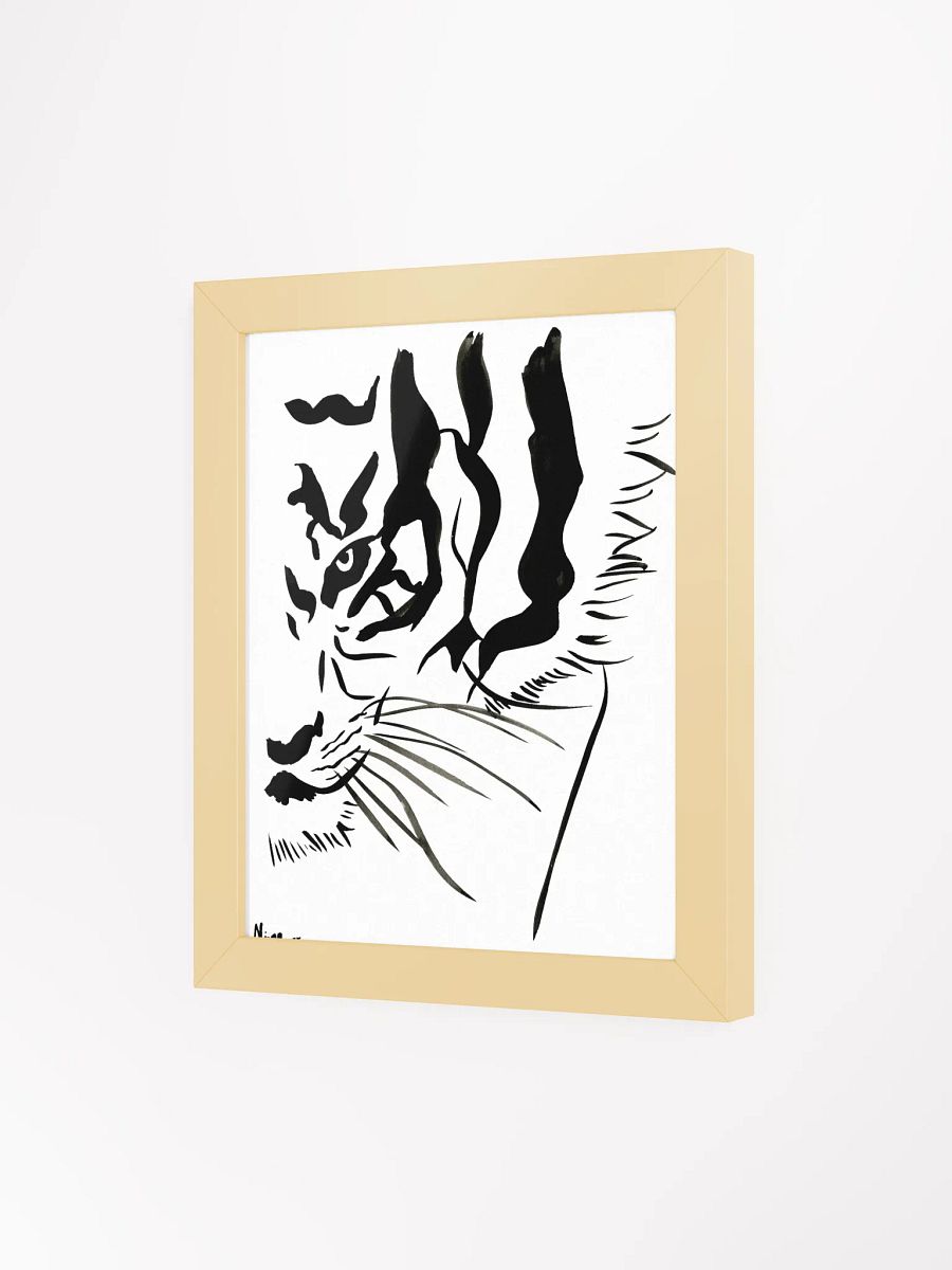 Face Of The Tiger Framed Print product image (3)