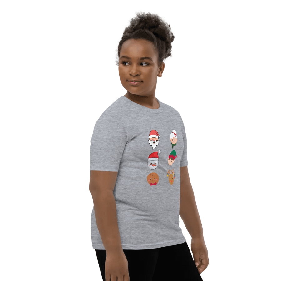 Festive Faces Youth T-shirt product image (125)