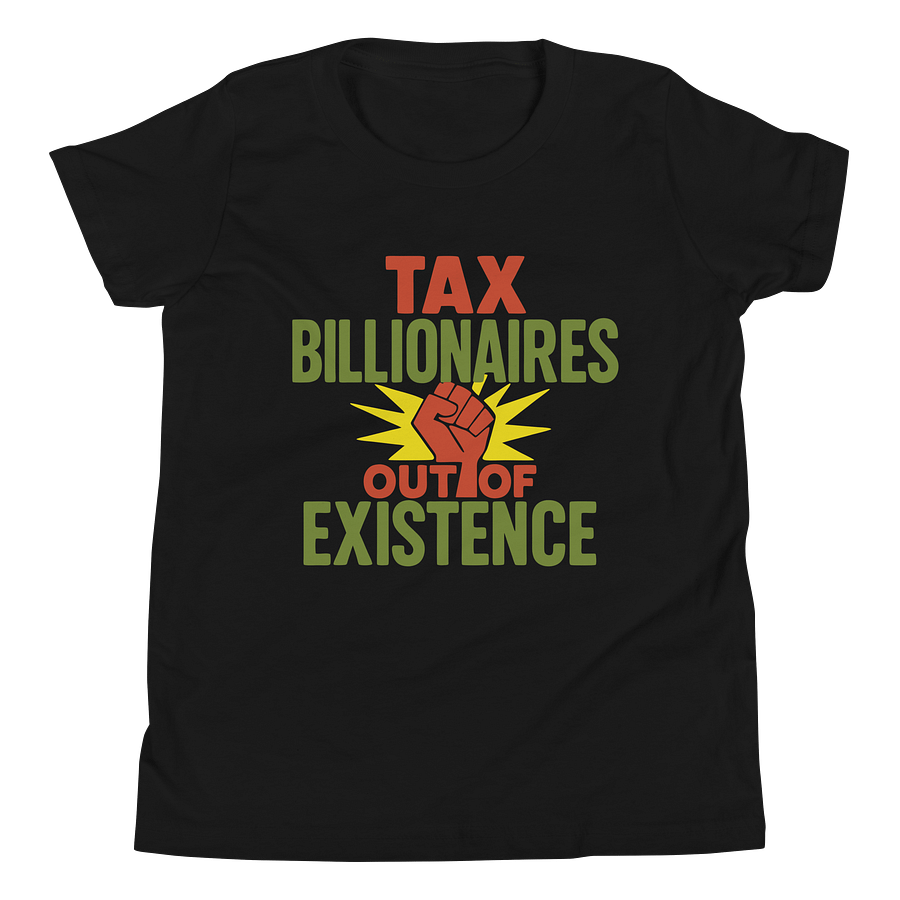 Revolutionary Youth Tee: Tax Billionaires product image (4)