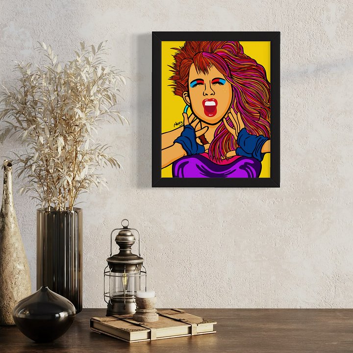 ICON SERIES - Cyndi (Framed Matte Print) product image (2)