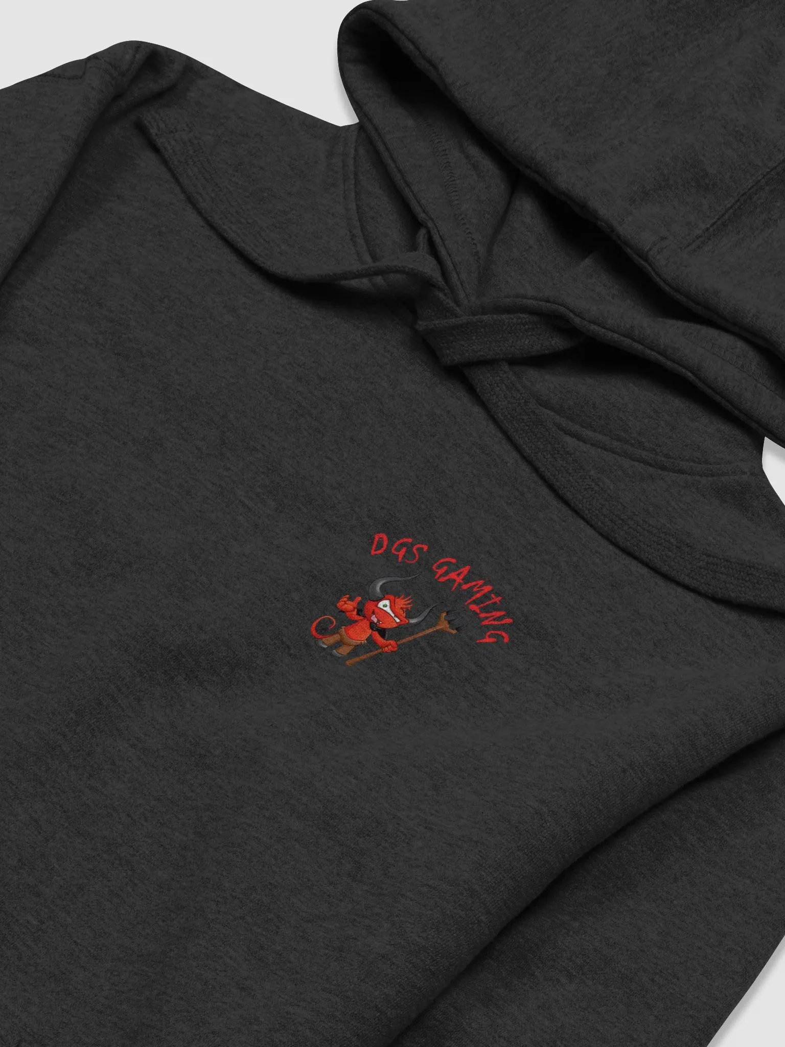 DGS hoodie with logo on back and front only product image (3)