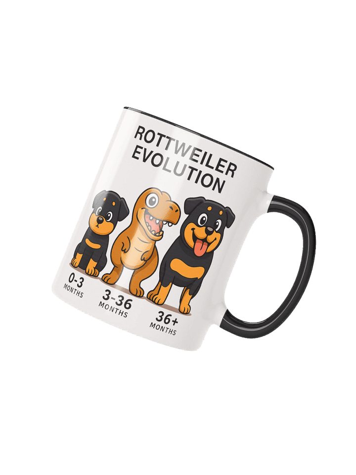 Rottweiler Evolution Ceramic Mug product image (9)