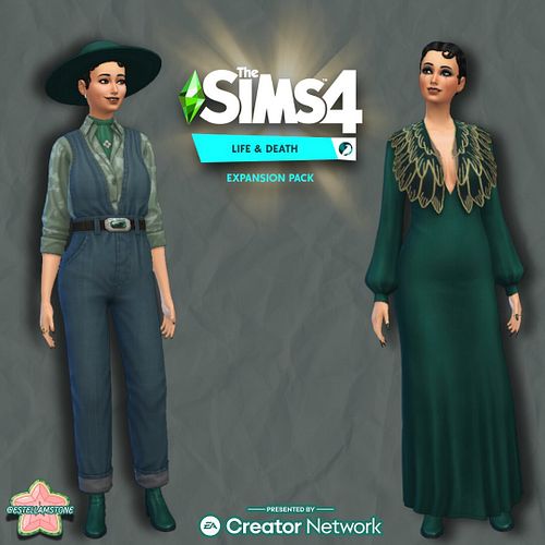 THE CAS IN THIS PACK 😱 I’m truly blown away 😱🖤🪦👻 

Thank you @thesims & #eacreatornetwork for giving me Early Access to the n...