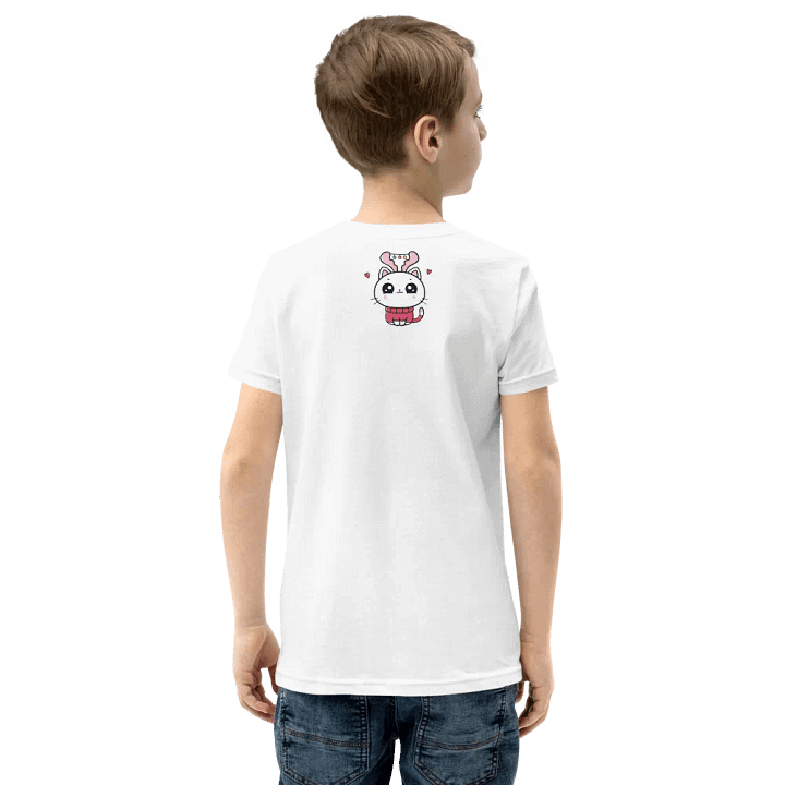 Whimsical Kitty Dreams Youth T-Shirt product image (2)