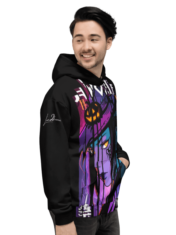 Pumpkin Hat Halloween Vibes Hoodie product image (4)