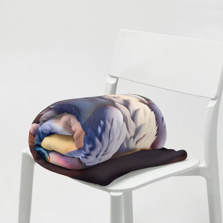Endangered Species - Mexico - Volcano Rabbit Throw Blanket product image (12)