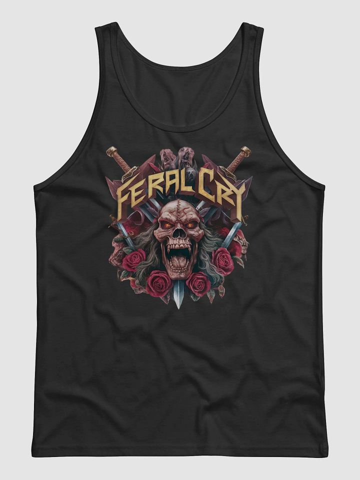 Feral Cry Menacing Skull Tank product image (17)