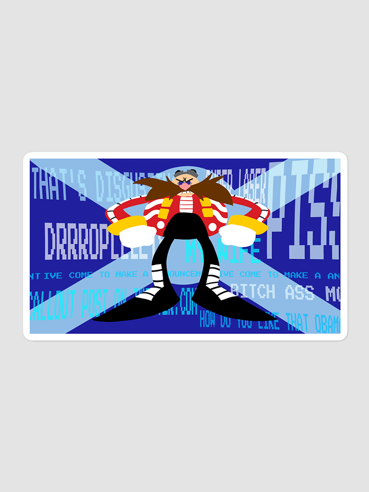 IVE COME TO MAKE A ANNOUNCEMENT STICKER product image (1)