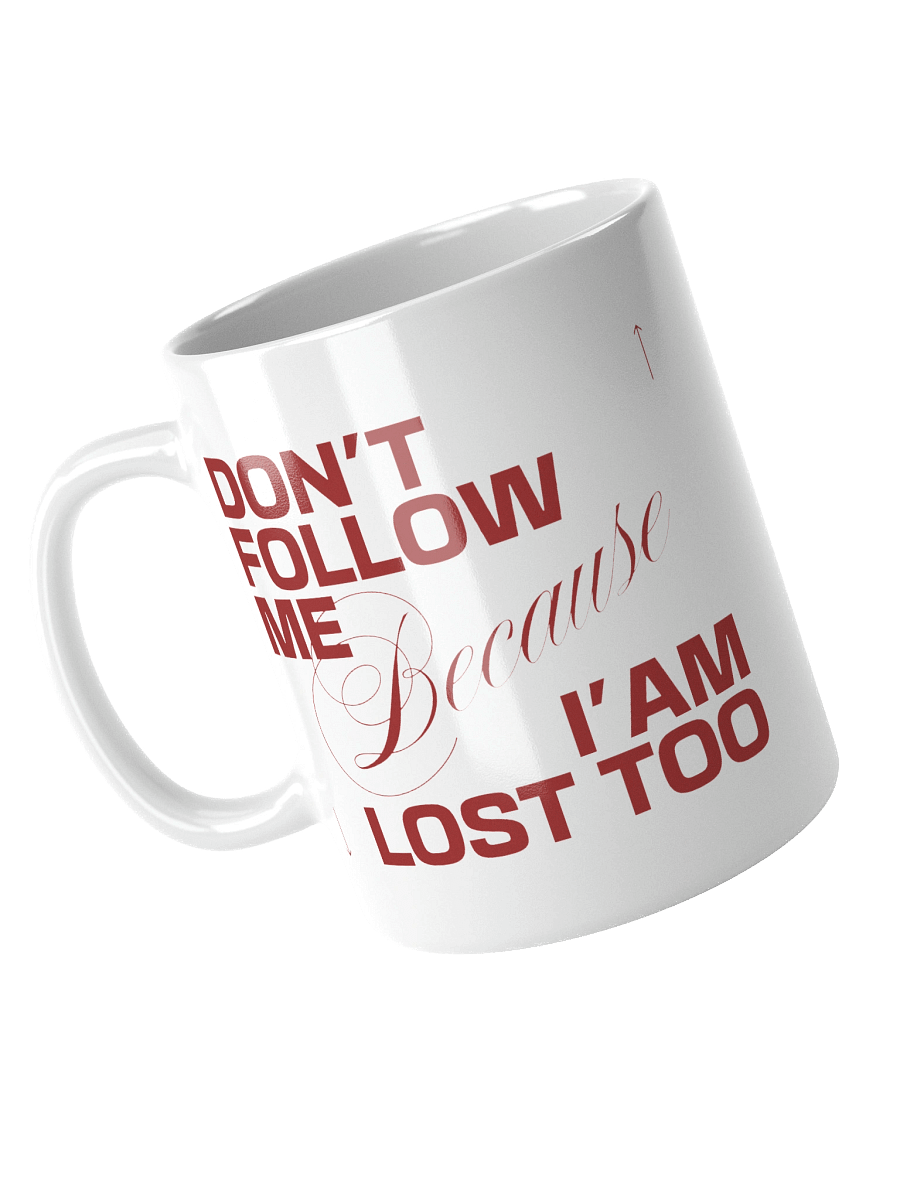 Lost | White Glossy Mug product image (4)