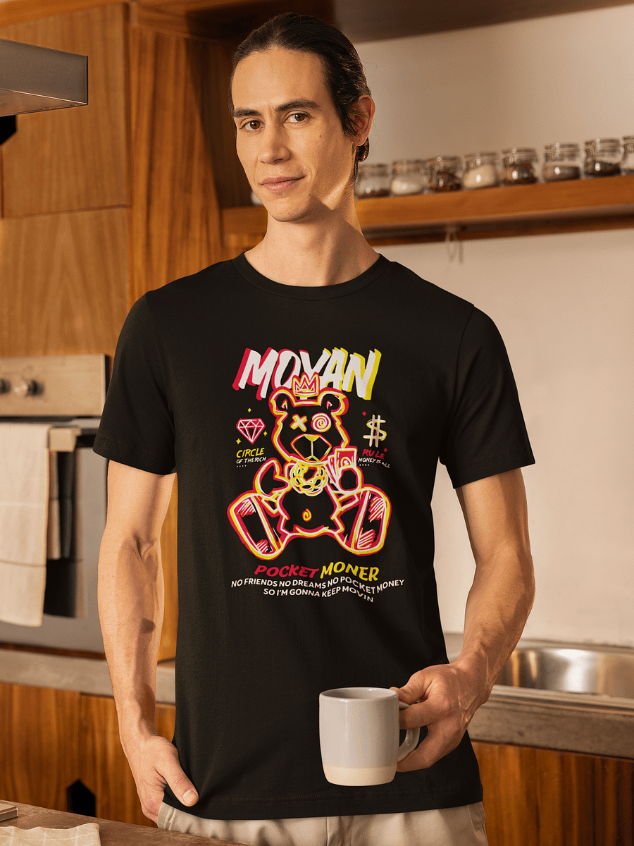 Broke Bear: Playful Teddy Bear Tee product image (52)