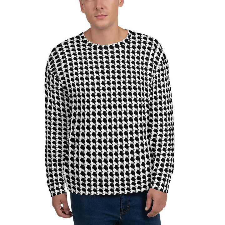 gigaJIMstooth pattern crew neck sweater product image (2)