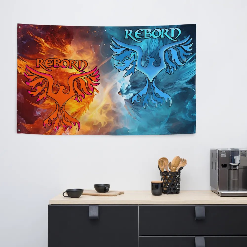 Phoenix All-Over Flag product image (6)