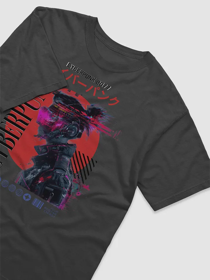 Neon Cyberpunk 2077 Profile T-Shirt product image (2)