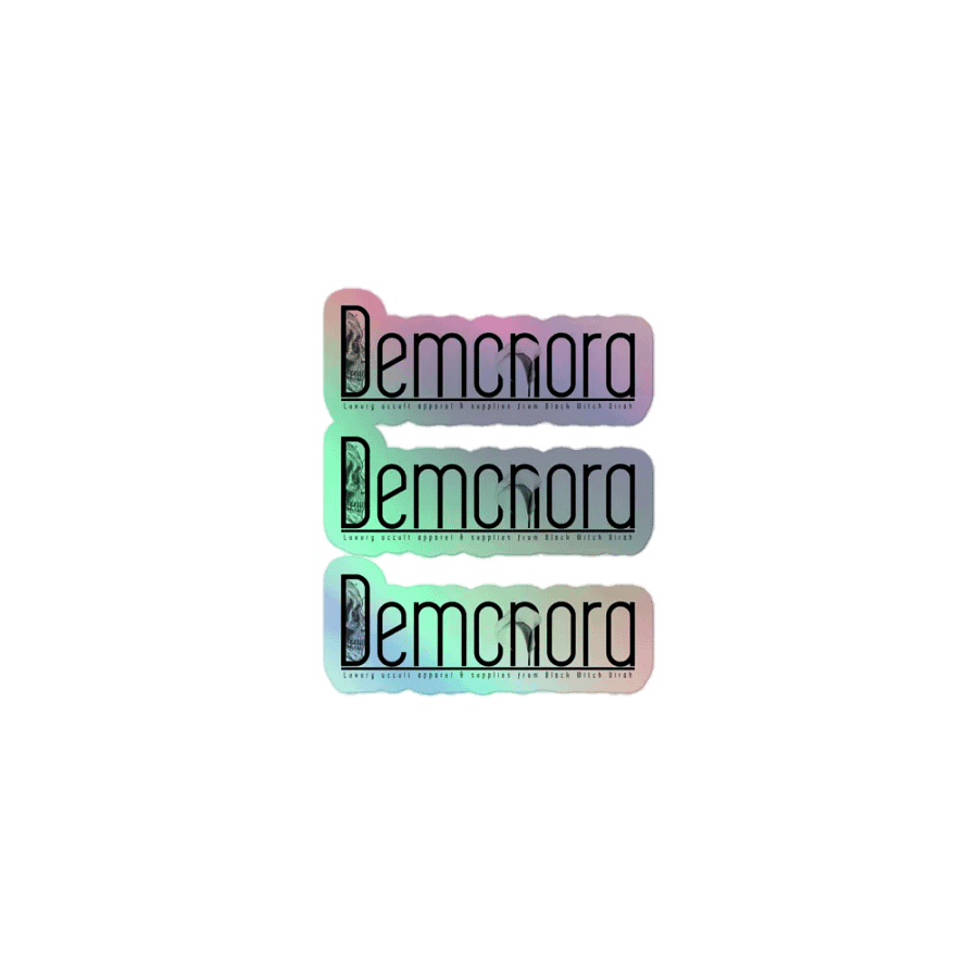 Demonora Holographic Logo Sticker product image (1)