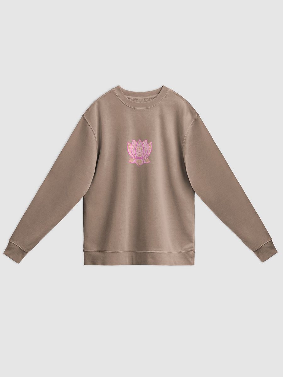 Lotus Eye Unisex Pigment Dyed Sweatshirt product image (1)