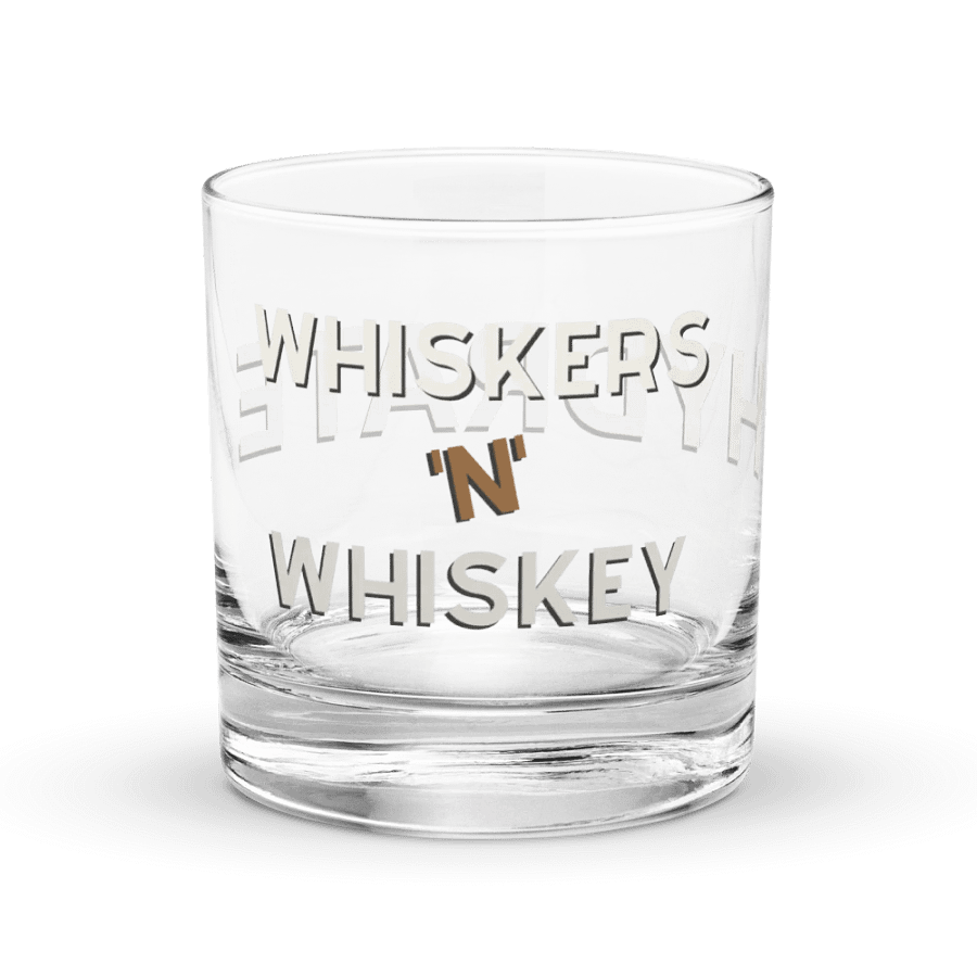 Whiskers 'N Whiskey Rocks Glass product image (5)