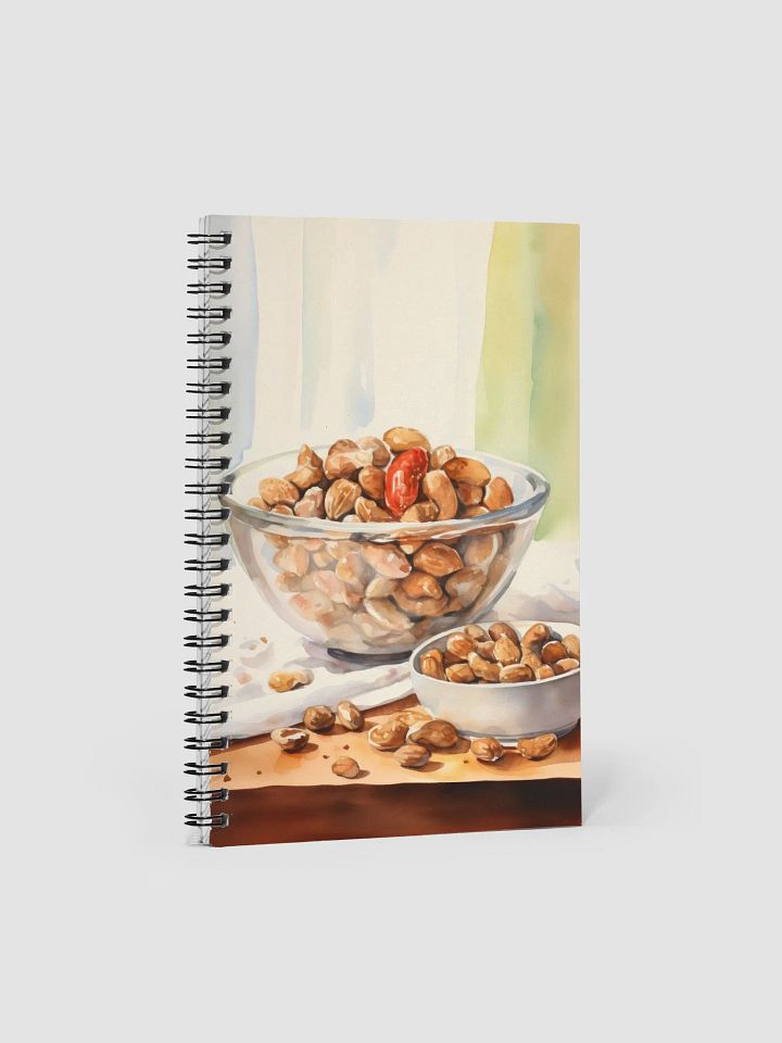 Nuts in Bowls Spiral Notebook product image (1)