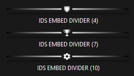 Misty Embed Divider Bars product image (3)