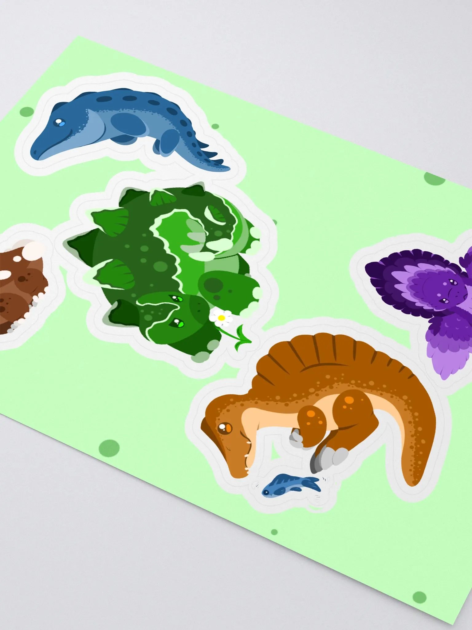 Cute Dino Stickers! product image (2)