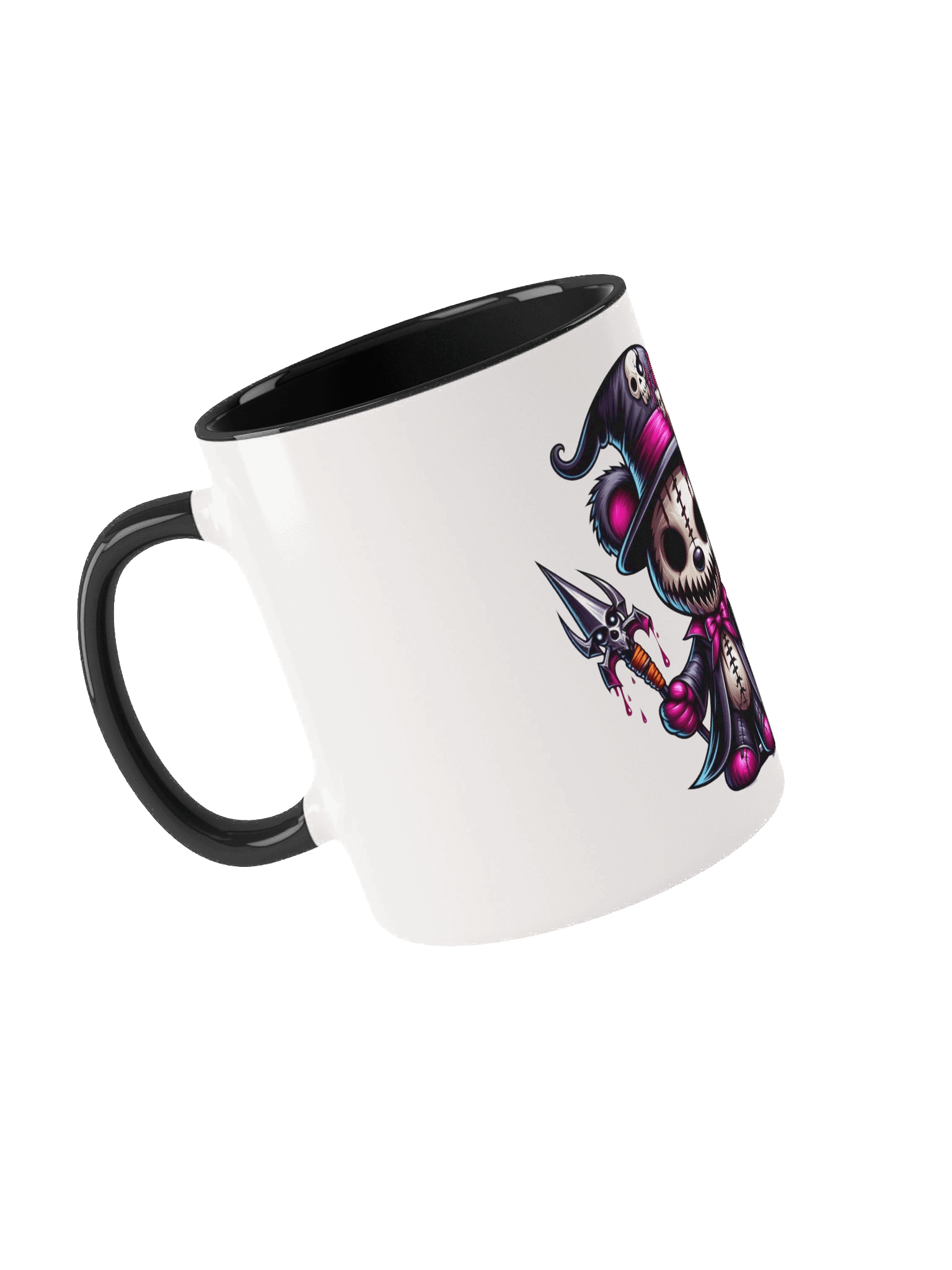 Gothic Teddy Bear Halloween Ceramic Mug product image (3)