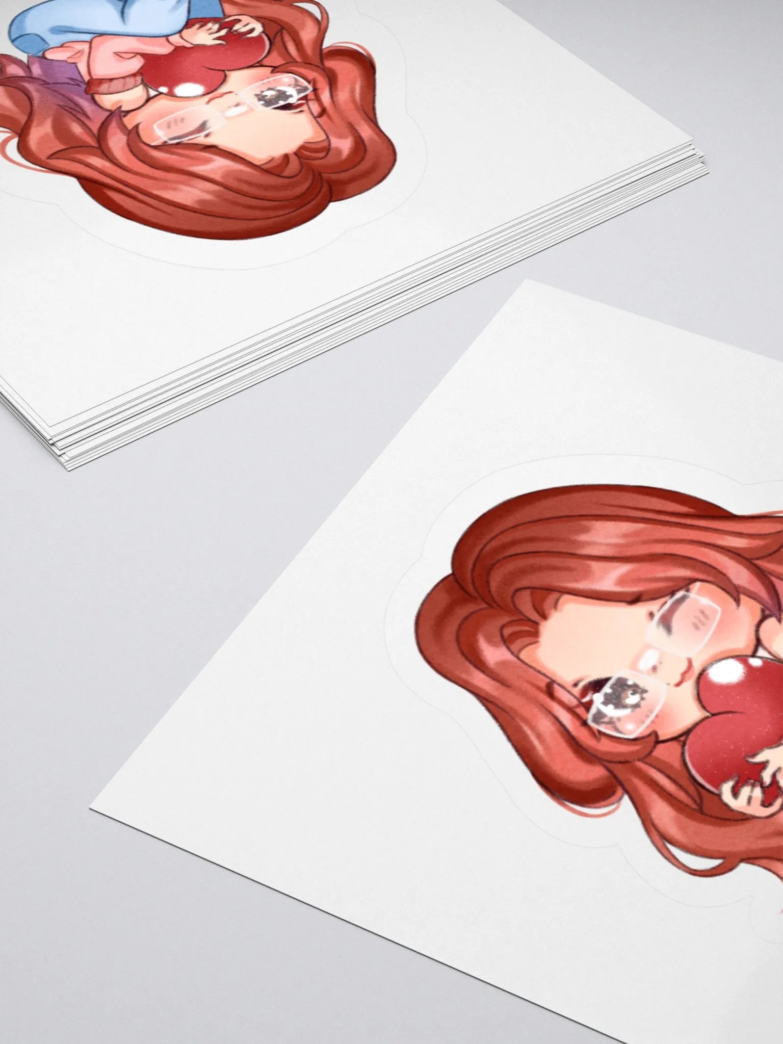 Lovely Lay without Hearts Sticker product image (4)